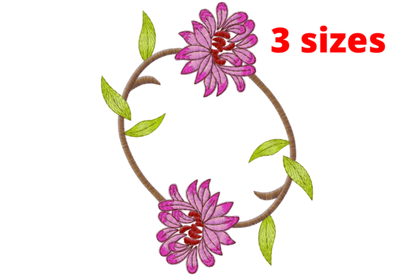Circle Flowers Embroidery Design Review