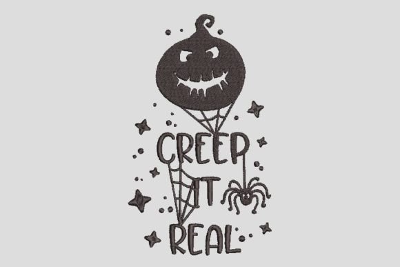 Creep It Real Halloween Horror Pumpkin