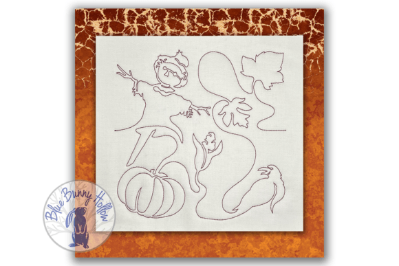 Fall Countryside Scarecrow E2E Quilting Review