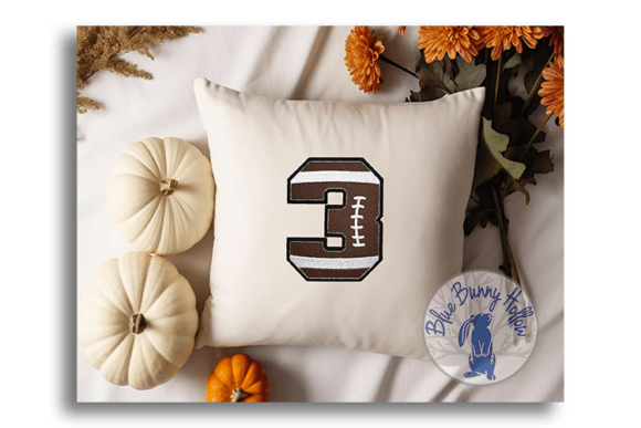 Football Number 3 Embroidery Review