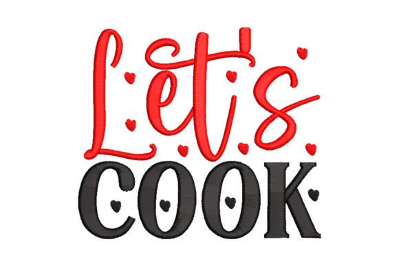 Let s Cook Embroidery Review