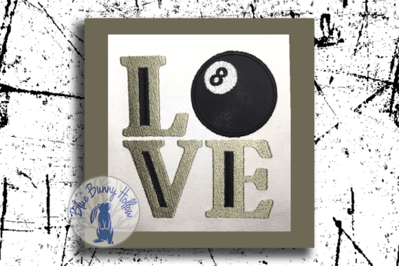 Love Billiards Embroidery Design Review