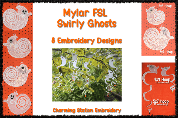 Mylar FSL Swirly Ghosts Review