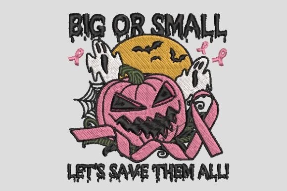 Pink Pumpkin Halloween Breast Cancer Design Review