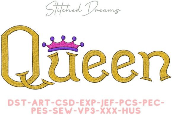 Queen with Crown Embroidery Review