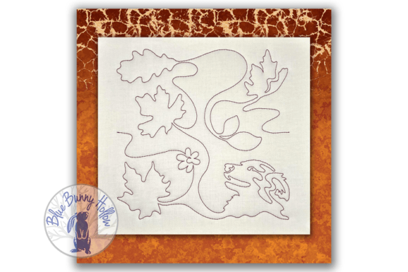 Review: Fall Countryside Dog, E2E Quilting