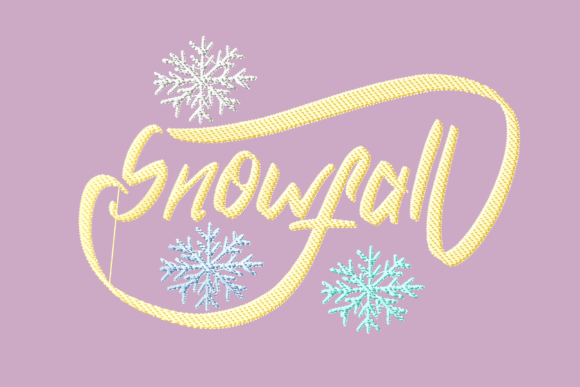 Snowfall Charming Lettering Review