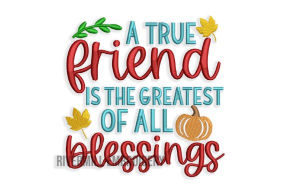True Friend Greatest of All Blessings Embroidery Review