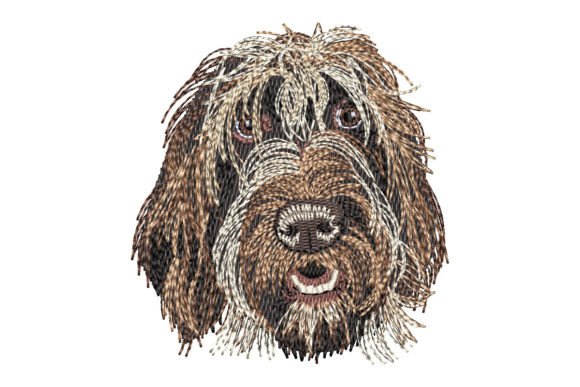 Wirehaired Pointing Griffon Embroidery Review
